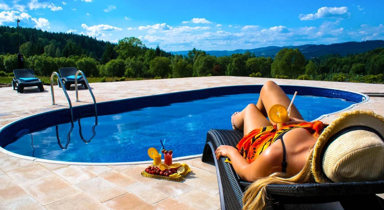 Piaskowy Kon - Mountain Lodge & Spa- Karkonosze Mniszkow  Exteriör bild